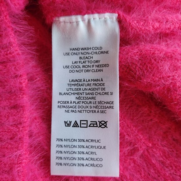 Anthropologie Pink Turtleneck Sweaterdress XXS NWT - Picture 12 of 12